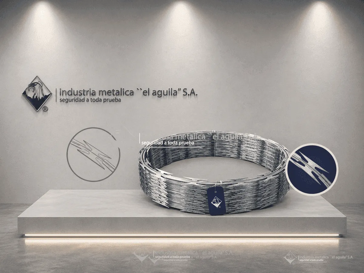 Razor Ribbon — sistema de seguridad perimetral El Aguila S.A.
