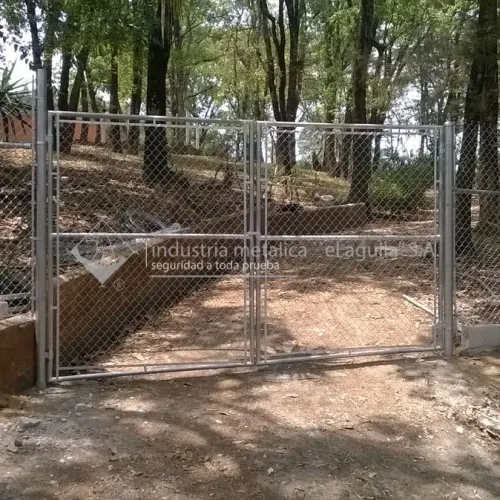 Cerco instalado por El Aguila S.A. en proyecto industrial Guatemala